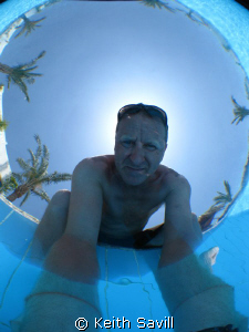 Bored whilst off-gassing, so decided to play in the pool.... by Keith Savill 